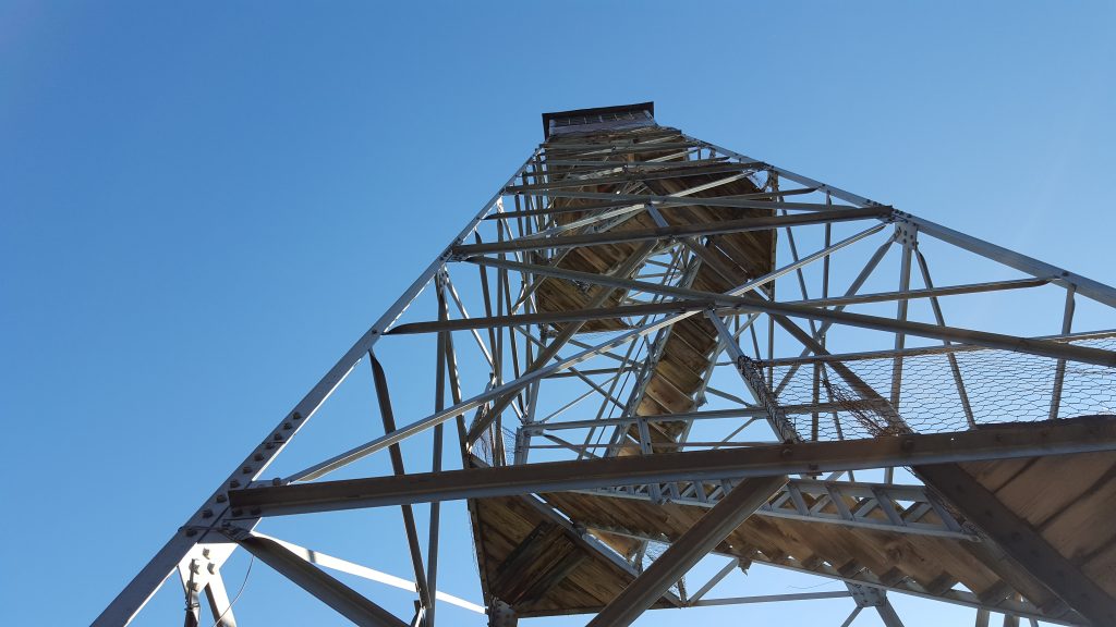 Jasper Peak Tower, Soudan, MN, circa 2017.